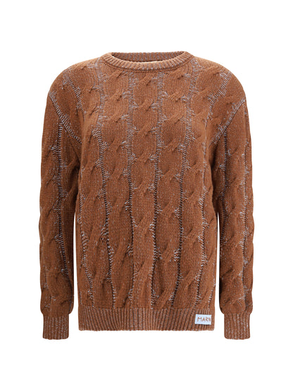 MARNI 40 long-sleeved crewneck sweater 
