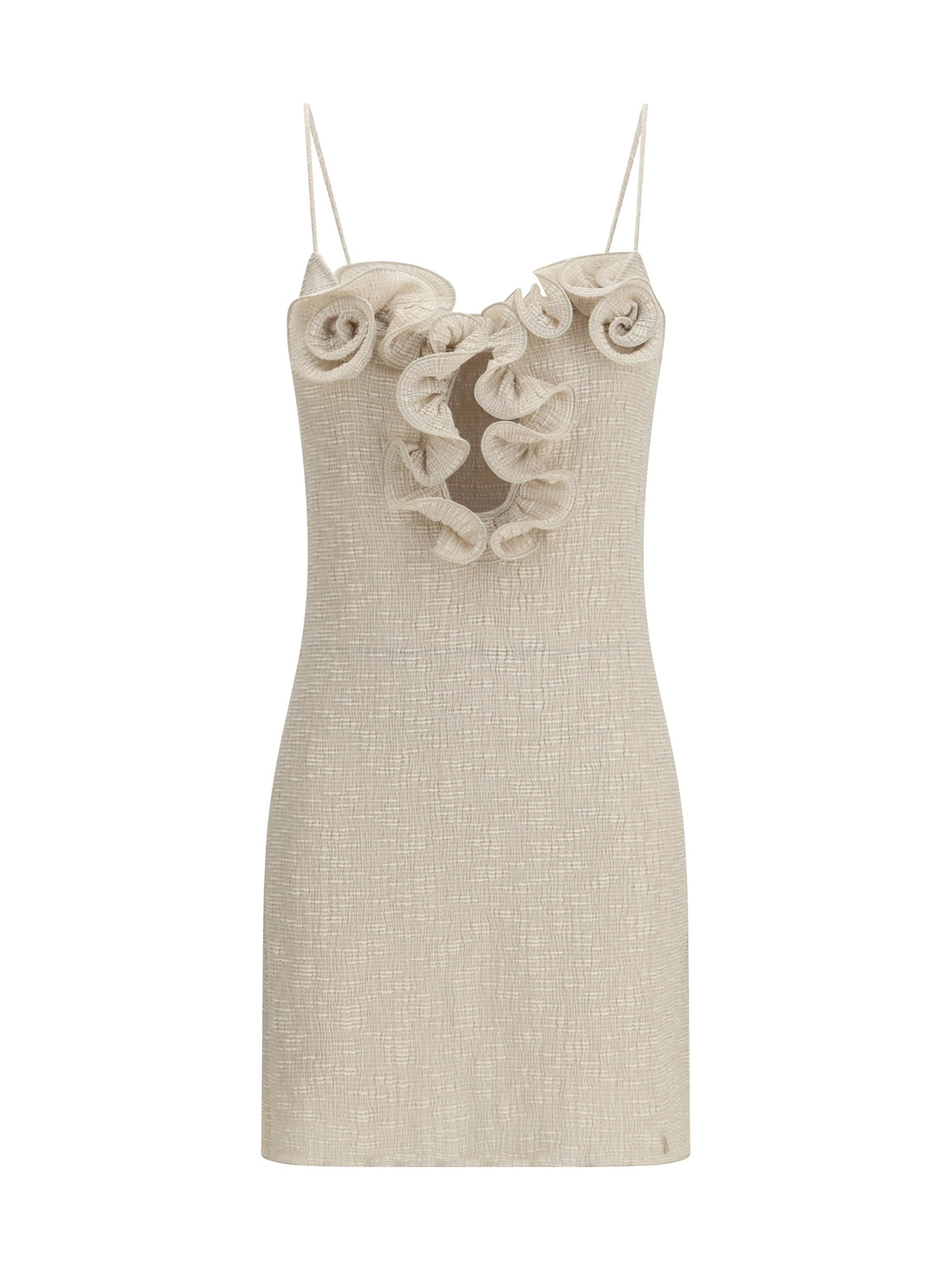 MAGDA BUTRYM 38 sleeveless crêpe beach mini dress
