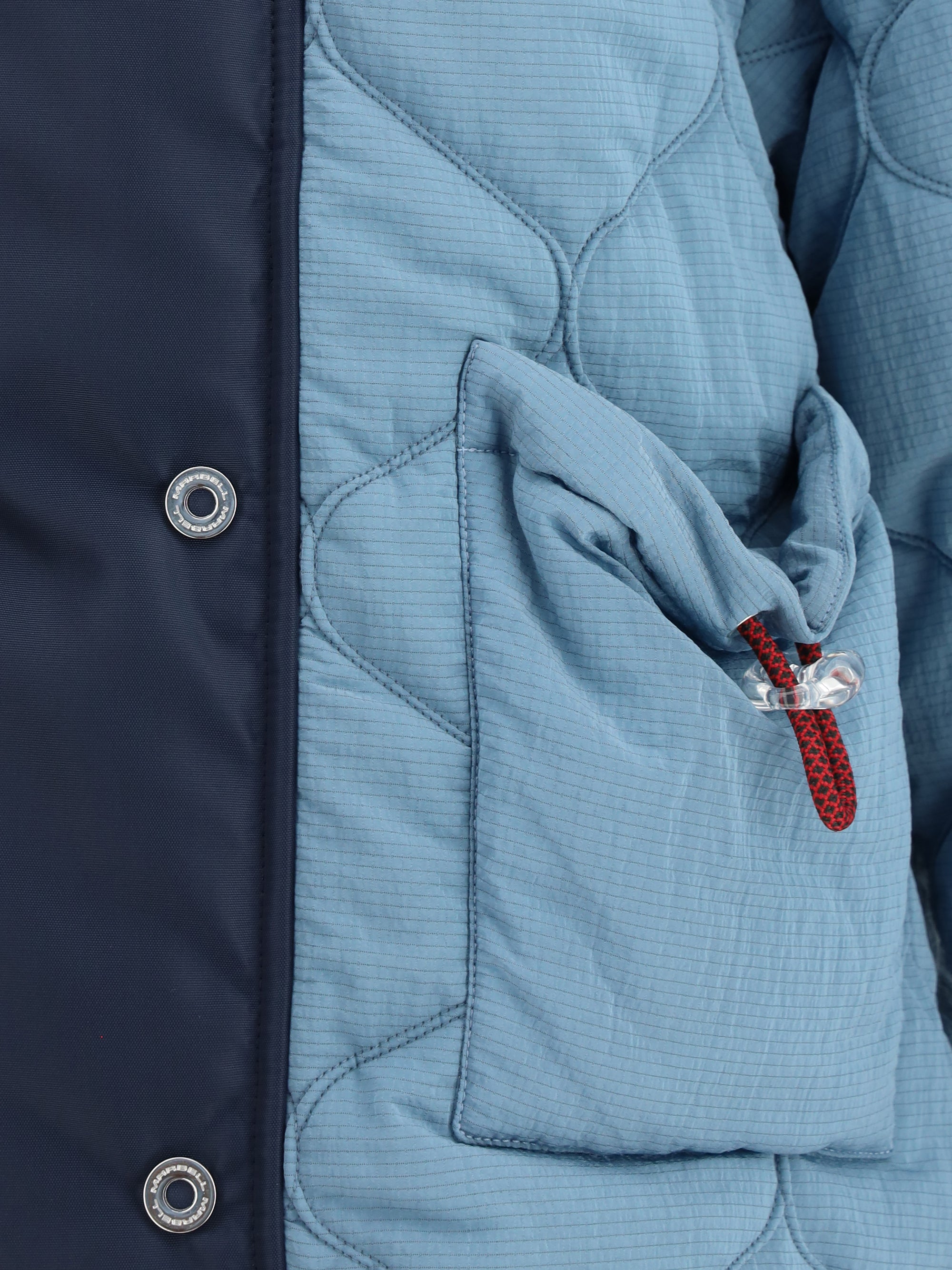 double-breasted down jacket