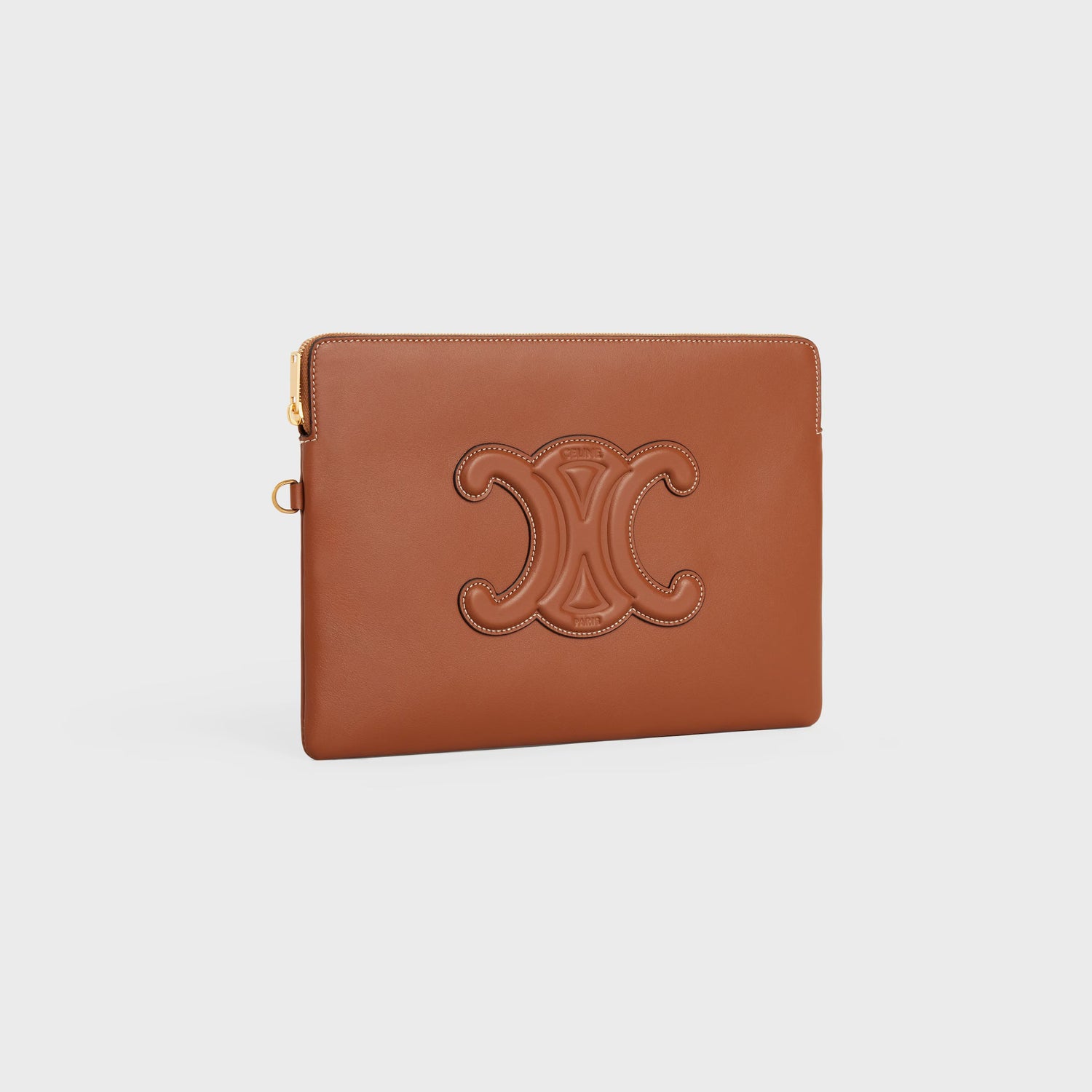 Cuir Triomphe Small Leather Pouch