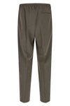 alfred bl mélange virgin wool trousers