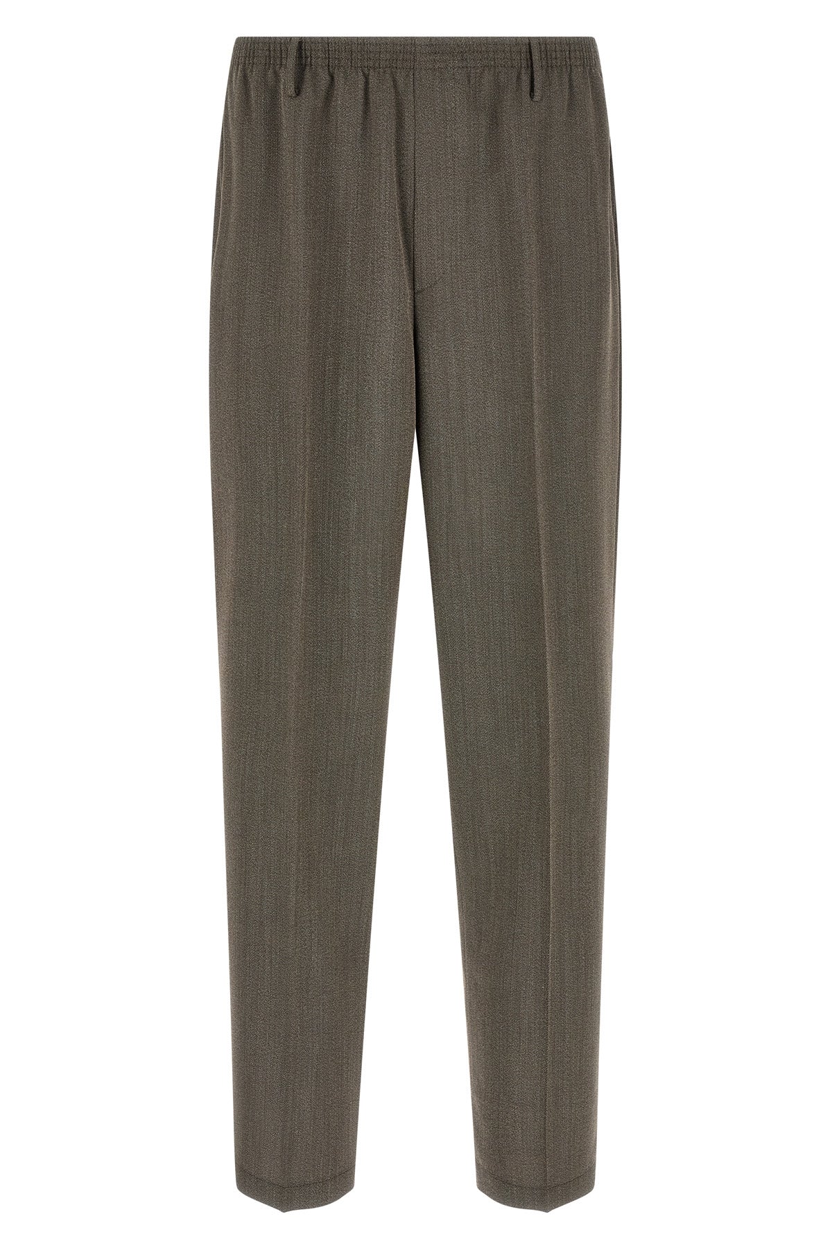 alfred bl mélange virgin wool trousers