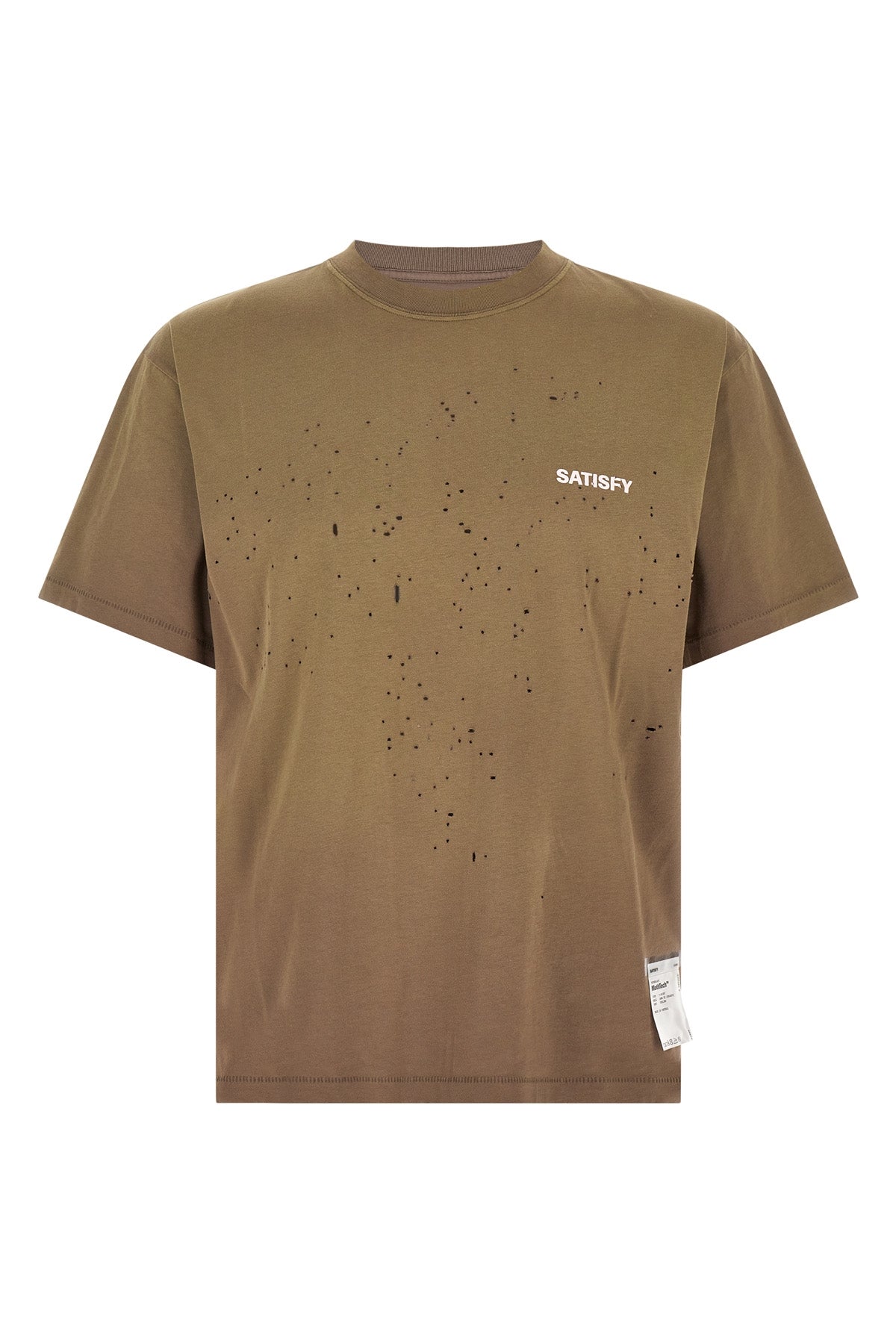the satisfy mothtech cotton t-shirt