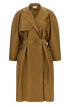 the row amapola trench coat redefines classic outerwear through pure sartorial