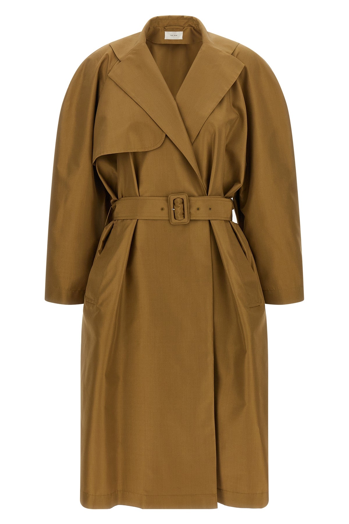 the row amapola trench coat redefines classic outerwear through pure sartorial