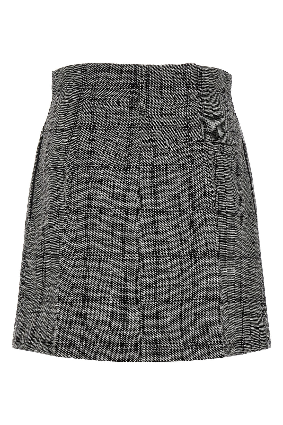 TELA 38 the tela gaby skirt redefines the codes of classic tailoring through shortened p