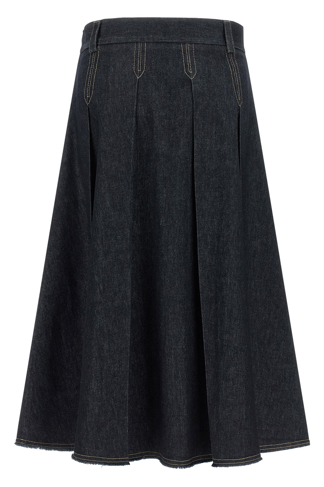 TELA XS the tela charlotte j skirt redefines the codes of casual dress through a rigor