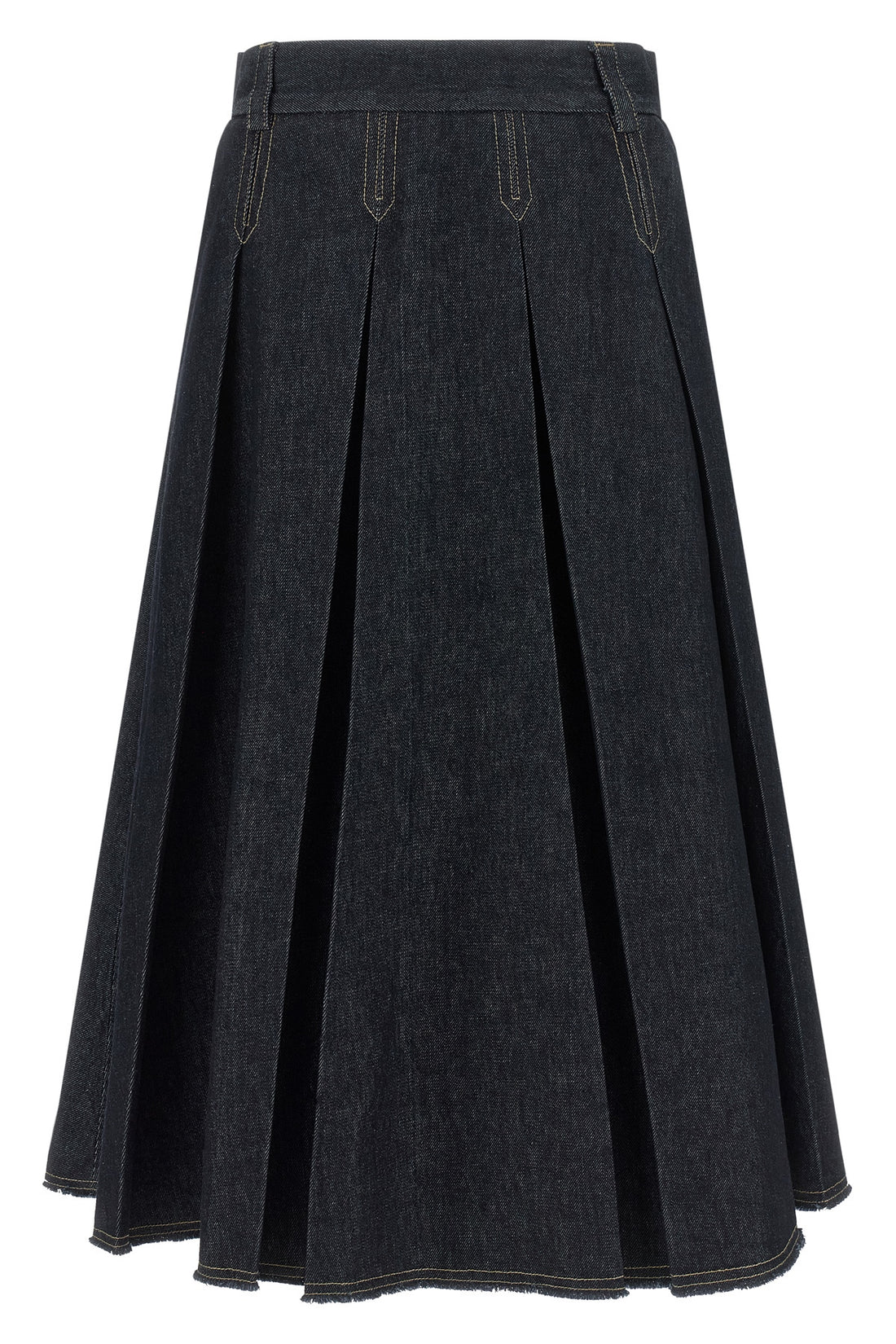 TELA XS the tela charlotte j skirt redefines the codes of casual dress through a rigor