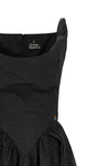 vivienne westwoods sunday midi dress reinterprets the historical codes of the