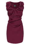 the vivienne westwood ginnie mini dress defines the silhouette through a maste
