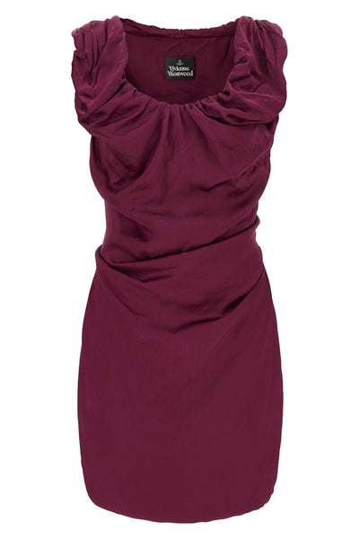 the vivienne westwood ginnie mini dress defines the silhouette through a maste
