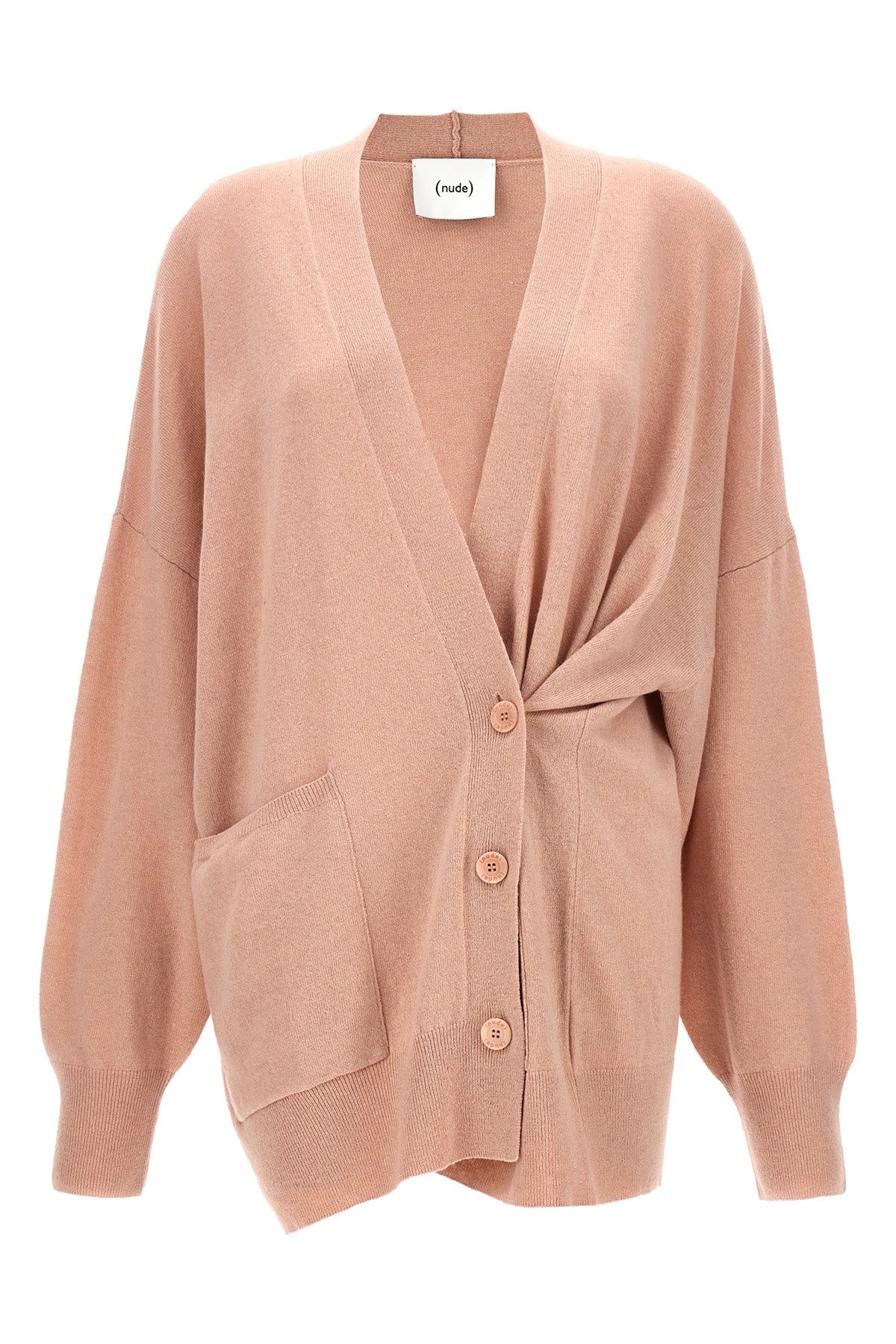 oversize wool cardigan