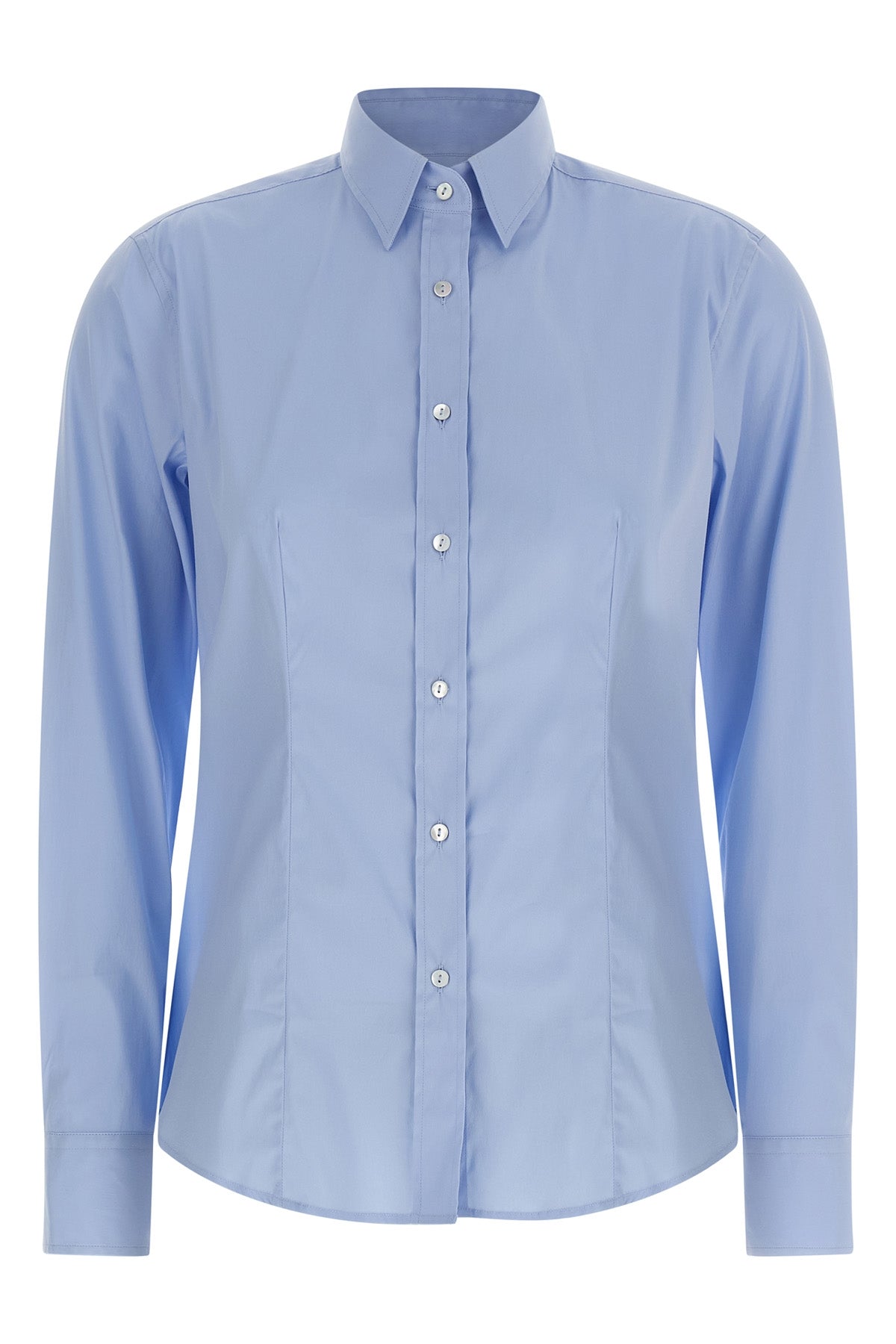 classic sara cotton blend shirt