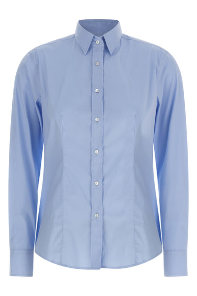 classic sara cotton blend shirt