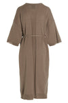 wool and cashmere knit long dress