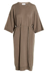 wool and cashmere knit long dress