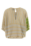 striped lurex sweater