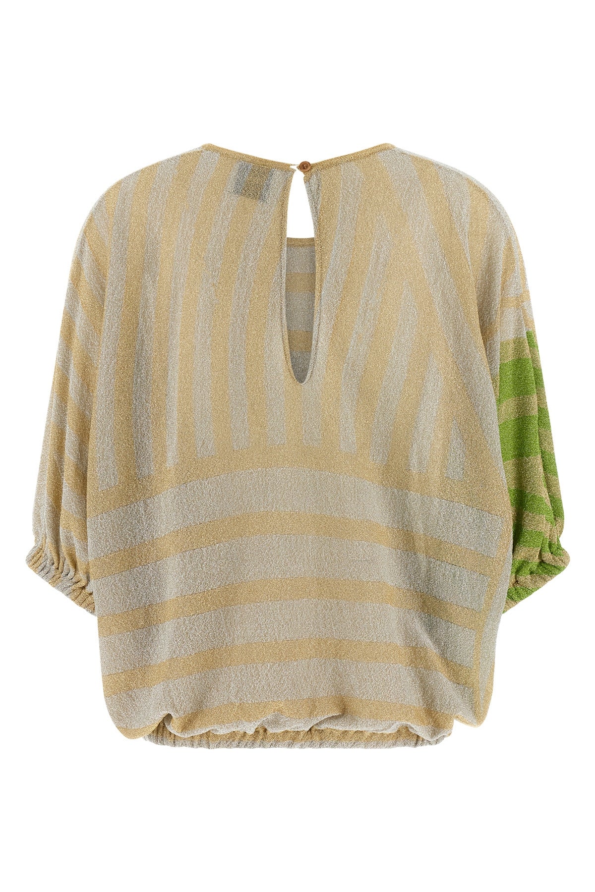 striped lurex sweater