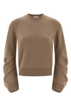 virgin wool crewneck sweater