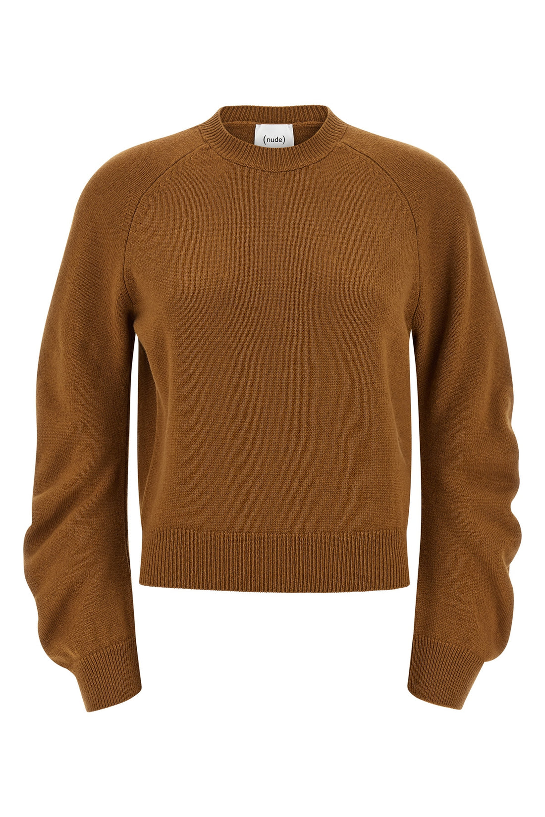 NUDE L virgin wool crewneck sweater