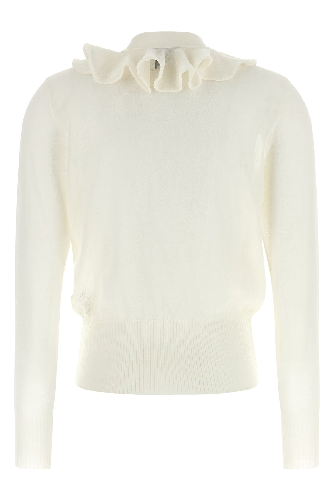 NUDE L the nude cardigan is distinguished by a fine knit construction