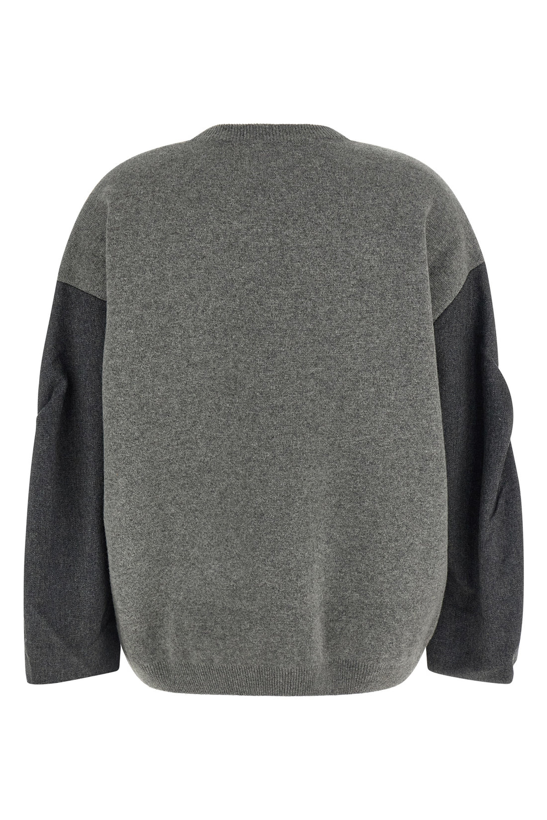 NUDE M the nude crew neck sweater redefines contemporary knitwear through an oversized