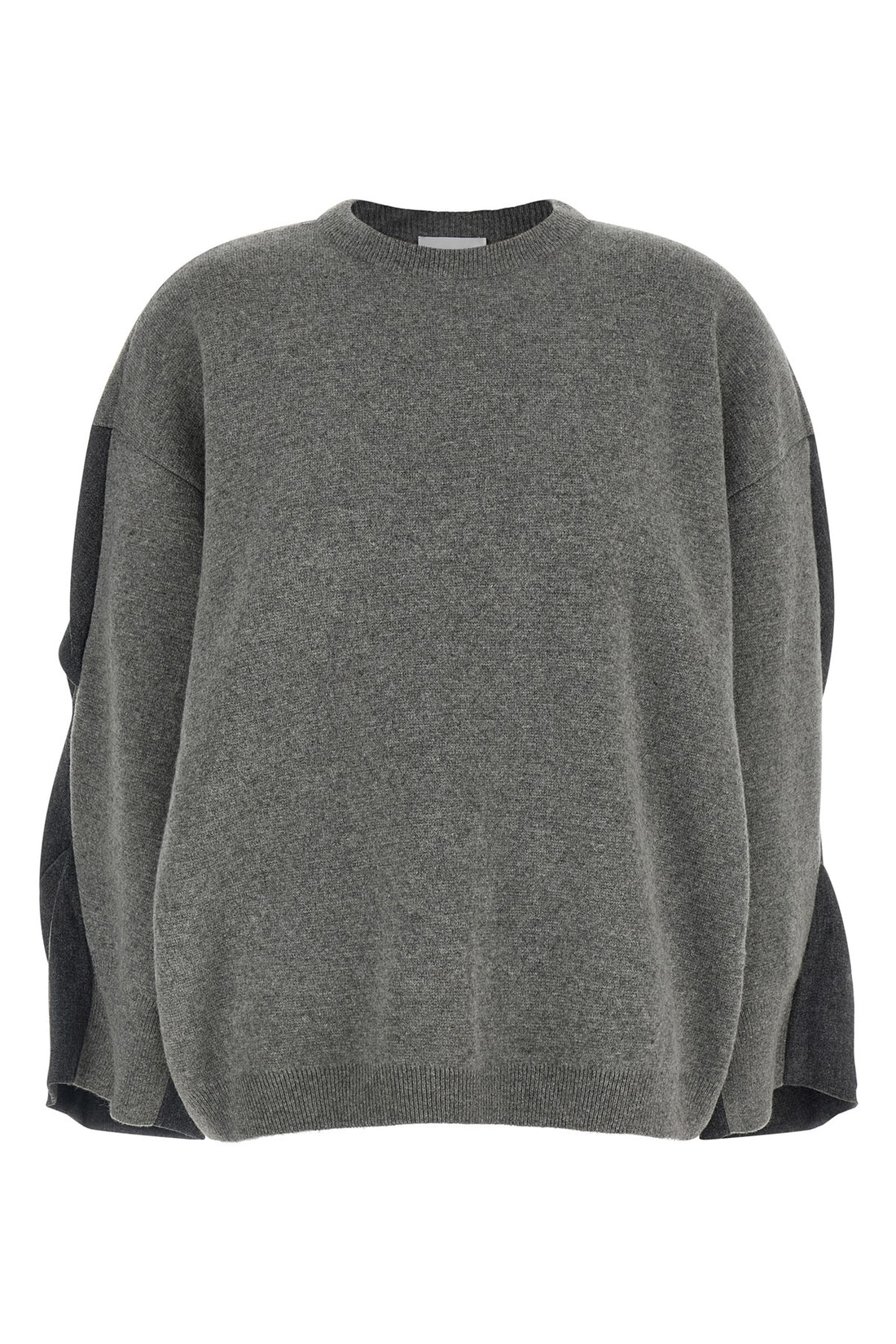 NUDE M the nude crew neck sweater redefines contemporary knitwear through an oversized