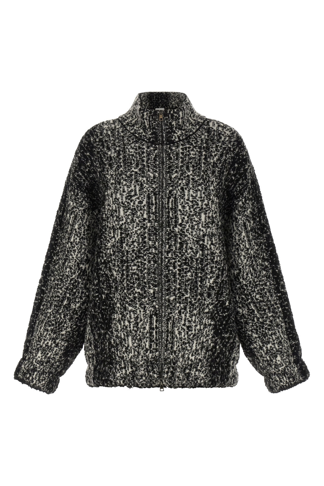 NUDE M the knit bomber jacket nude redefines the codes of casual outerwear through a th