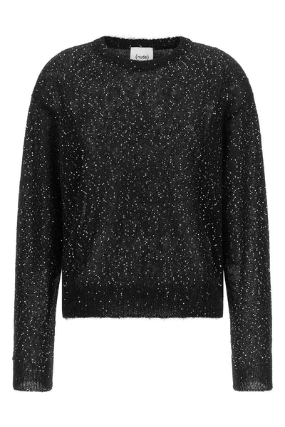 the sweater (nude) defines a sophisticated aesthetic through a construction in f