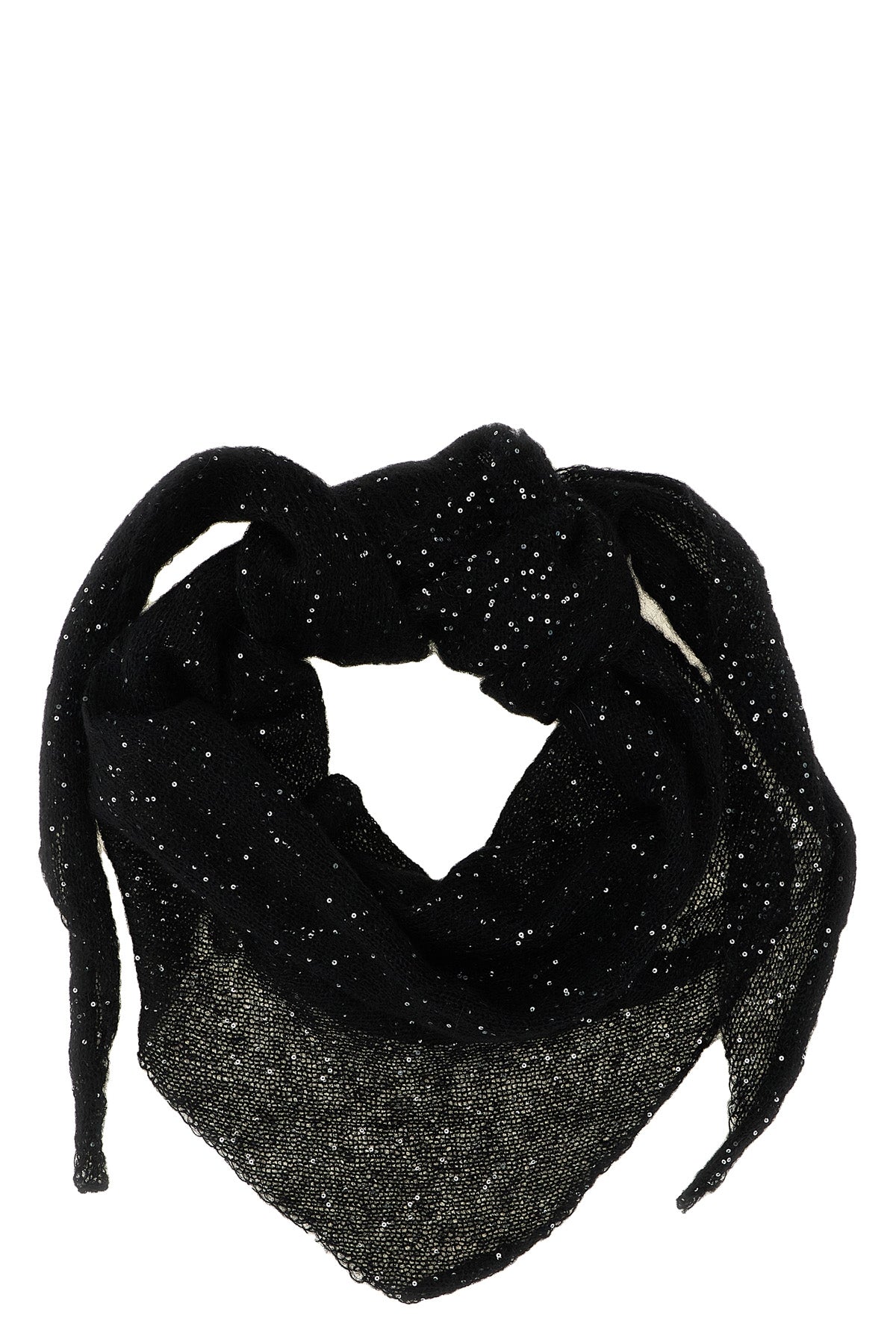 the nude scarf redefines evening elegance through an impalpable and luminous tex