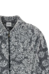 the nude cardigan is distinguished by a knit construction