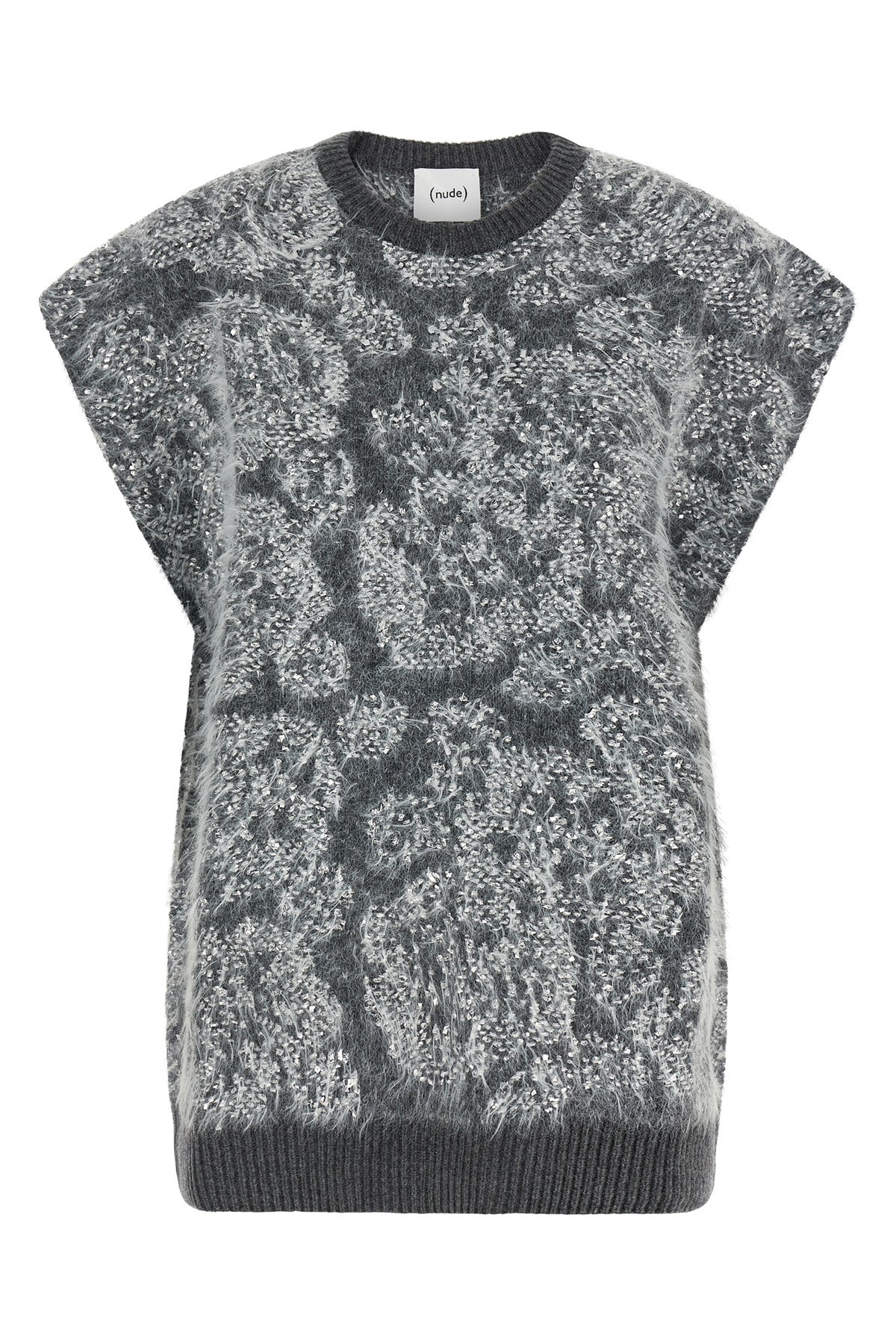 the nude crewneck knit sets new standards in contemporary knitwear through relax