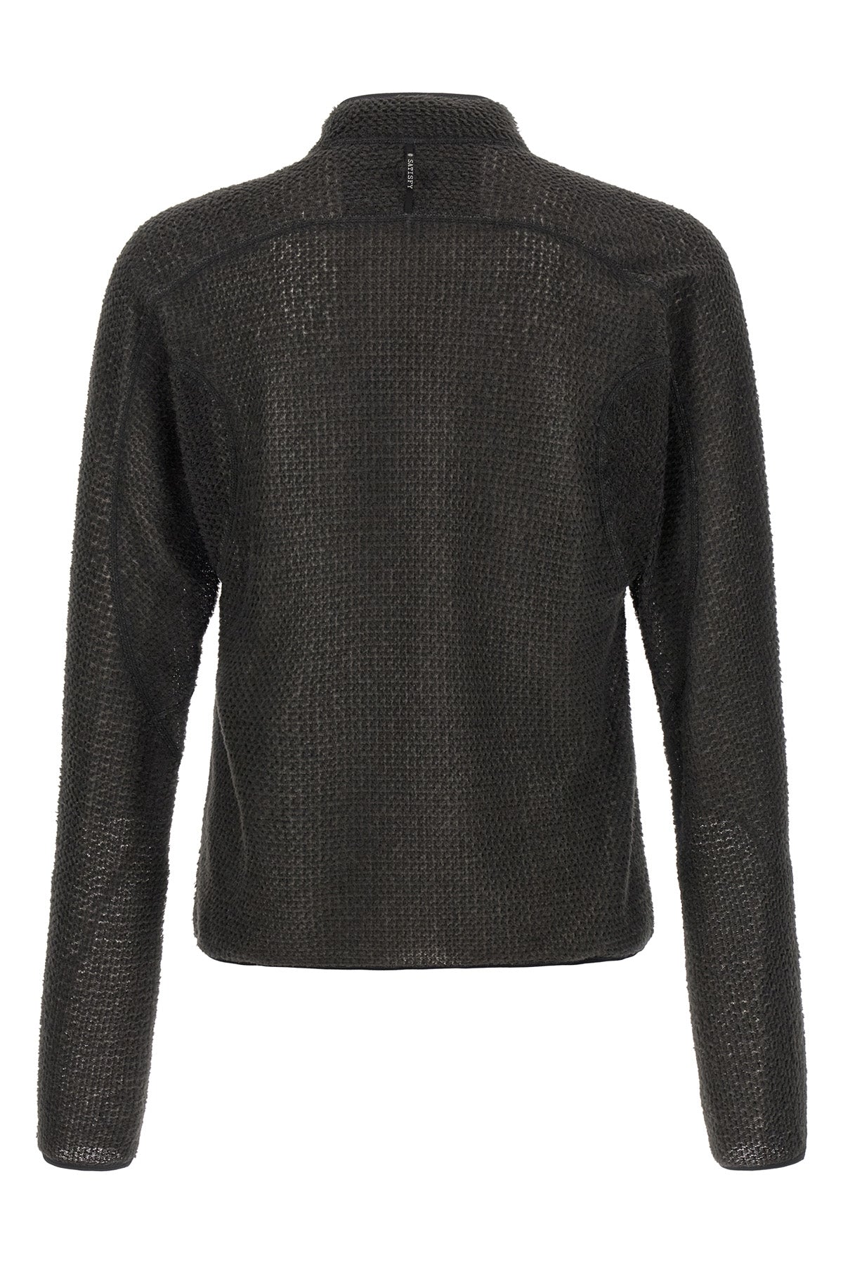 the satisfy fuzzfleece ad sweatshirt
