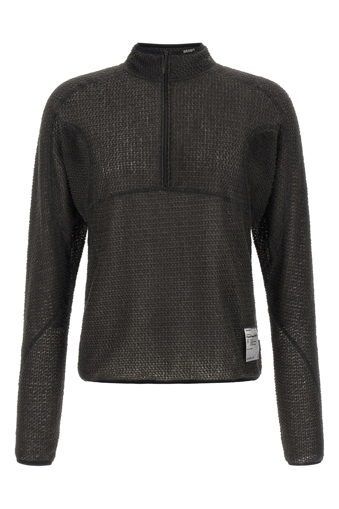SATISFY L the satisfy fuzzfleece ad sweatshirt