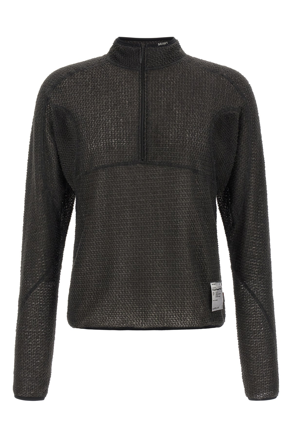 the satisfy fuzzfleece ad sweatshirt