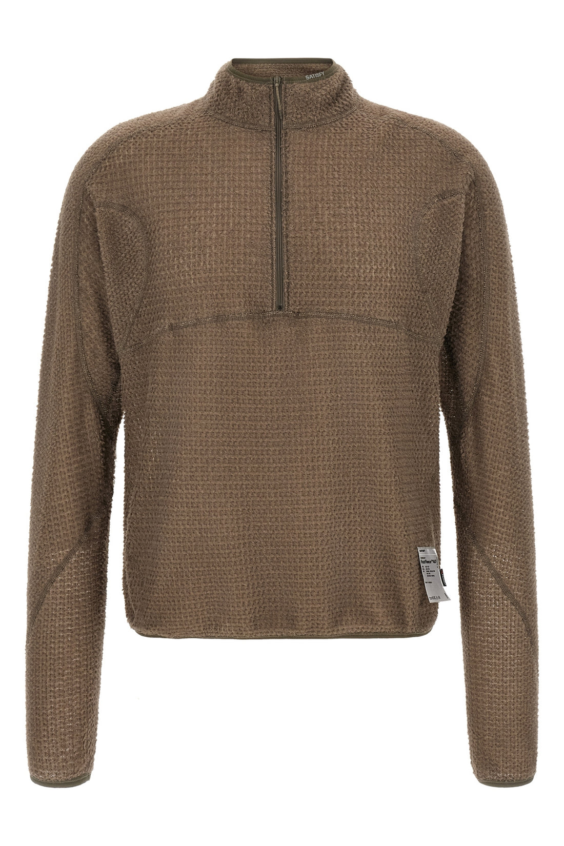 SATISFY L the satisfy fuzzfleece ad sweatshirt ridefinisce labbigliamento activewear a