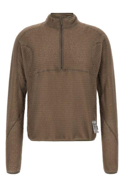 the satisfy fuzzfleece ad sweatshirt ridefinisce labbigliamento activewear a
