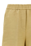bermuda shorts in viscose and linen blend