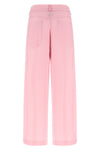 fluid viscose trousers