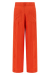 fluid viscose trousers
