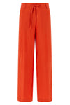 fluid viscose trousers