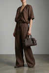 linen blend blouse