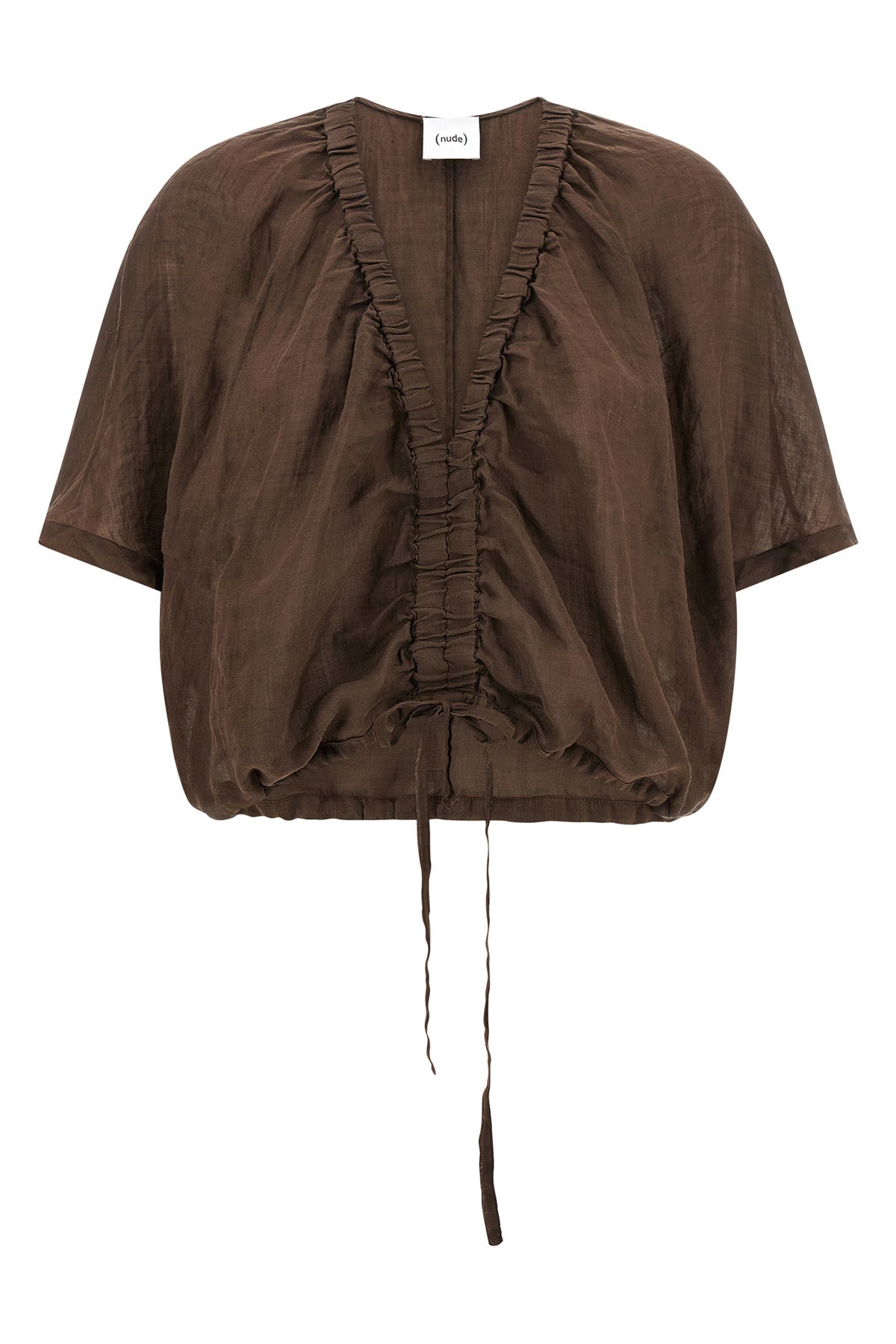 linen blend blouse