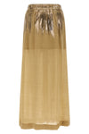 long skirt in linen blend