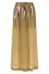 long skirt in linen blend