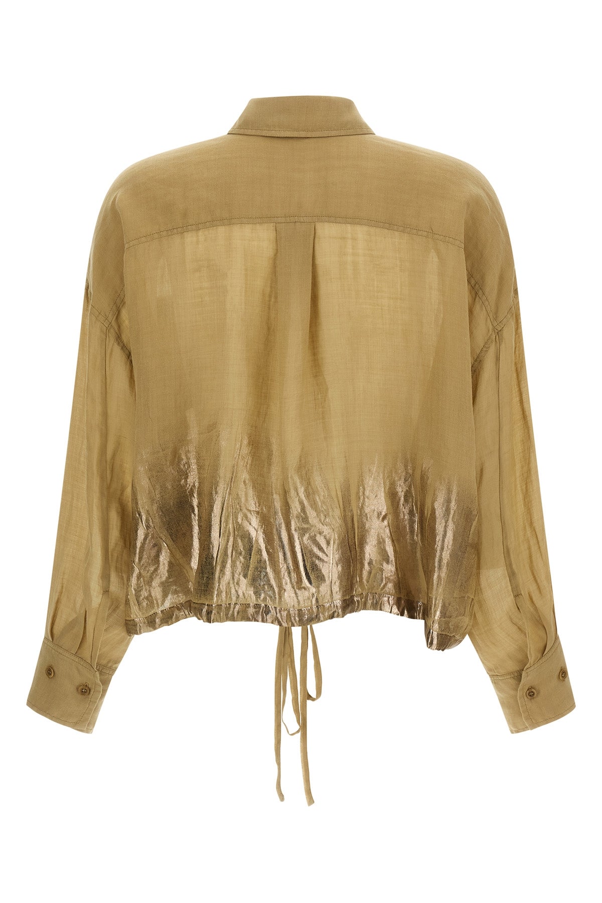 linen blend shirt