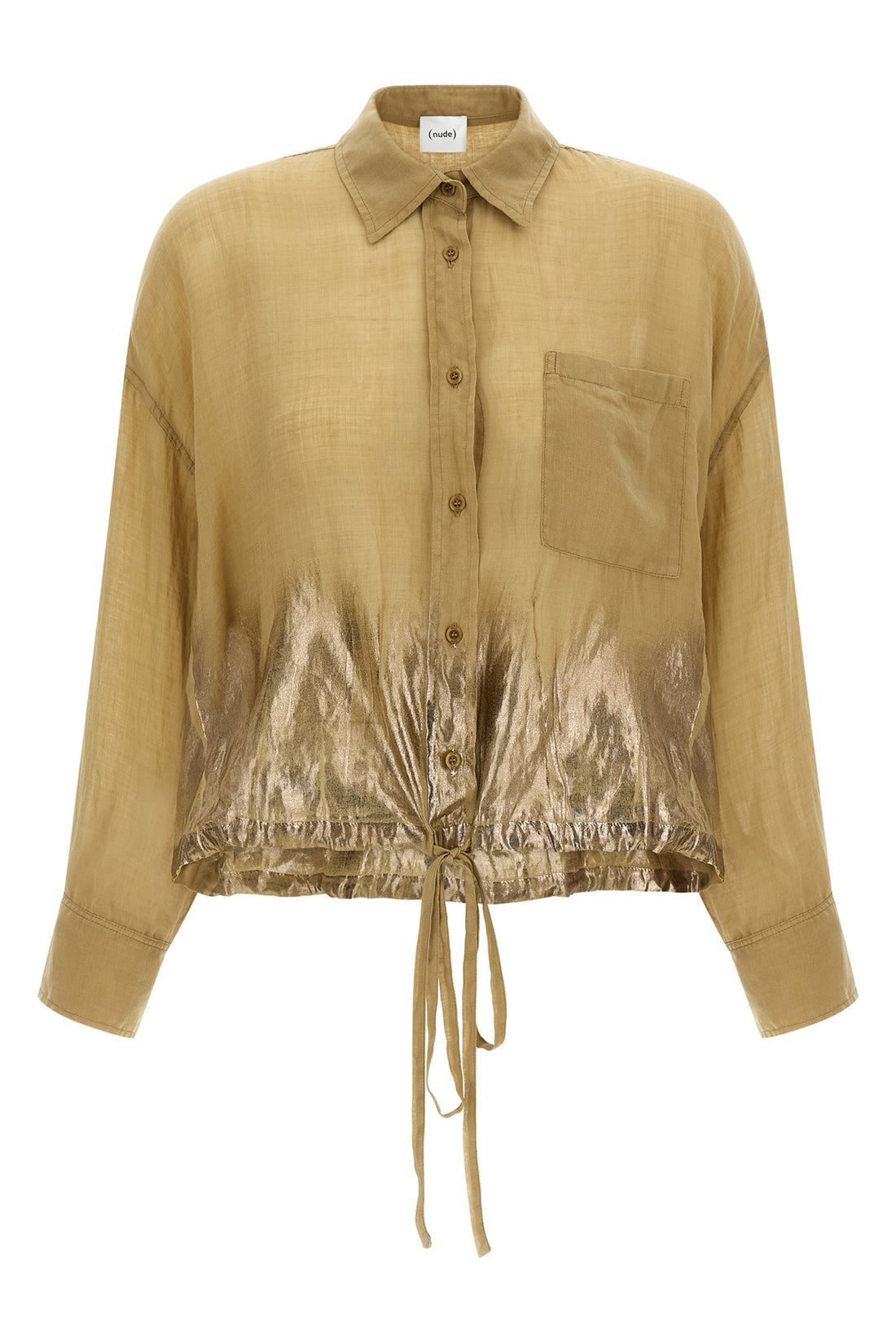 NUDE 40 linen blend shirt