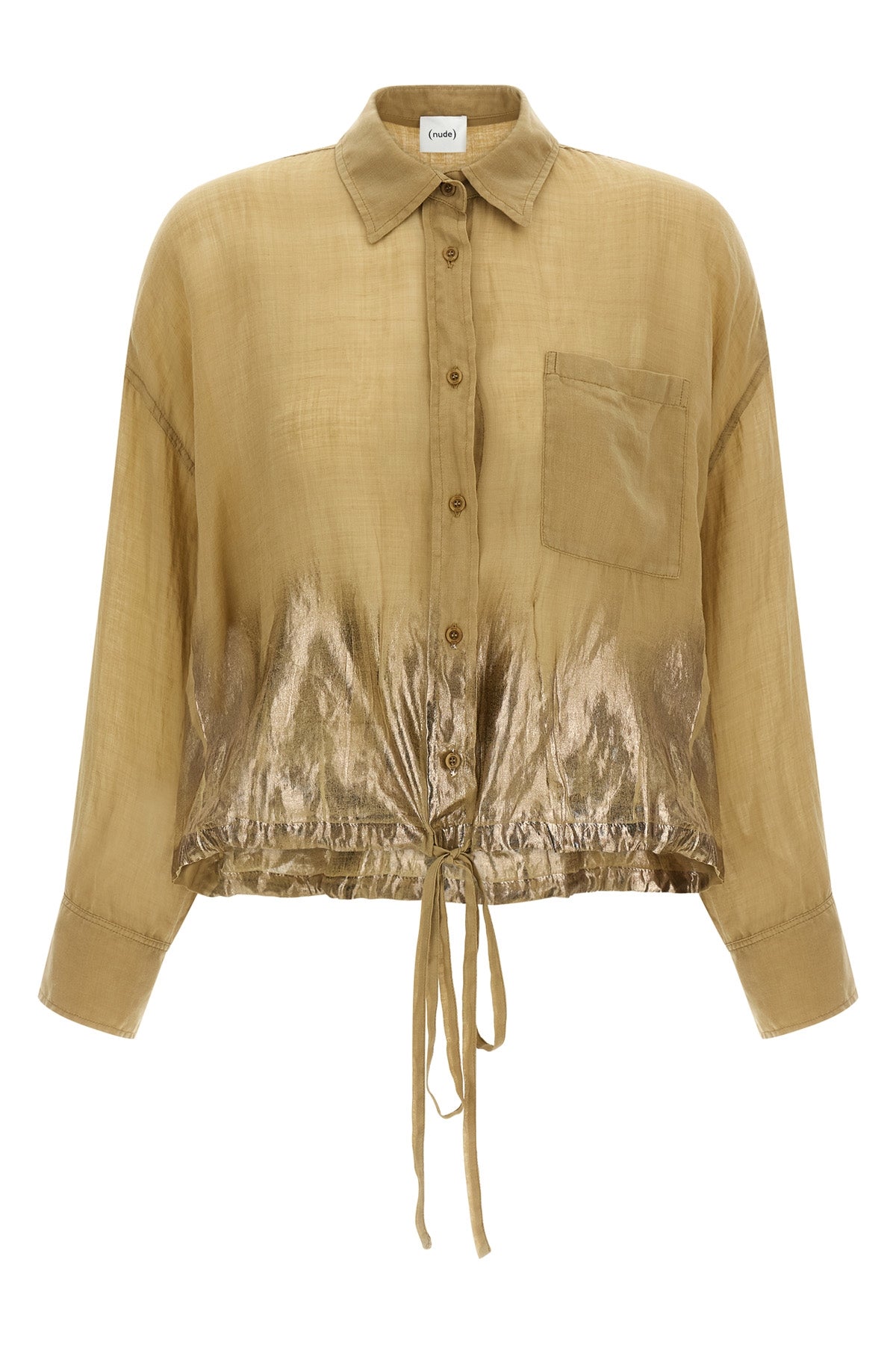 linen blend shirt