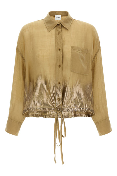 linen blend shirt