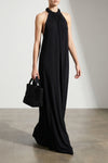long floor lenght cotton jersey dress